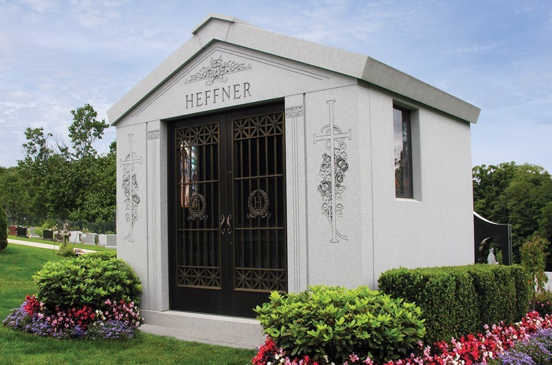 Rock of Ages Family Private and Estate Mausoleum Heffner