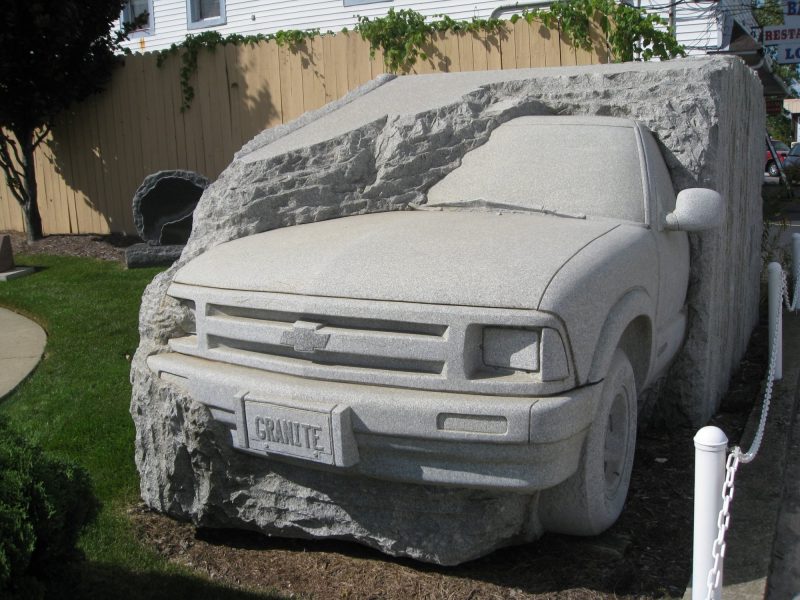 Granite Chevy Truck Front